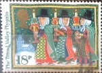 Stamps United Kingdom -  Intercambio 0,45 usd 18 p. 1986
