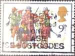 Stamps United Kingdom -  Intercambio 0,25 usd 9 p. 1978