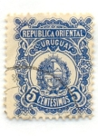 Stamps America - Uruguay -  Escudo Nacional