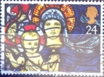Stamps United Kingdom -  Intercambio 0,25 usd 24 p. 1992