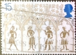 Sellos de Europa - Reino Unido -  Intercambio 0,30 usd 15 p. 1989