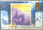 Stamps United Kingdom -  Intercambio 0,25 usd 14 p. 1988