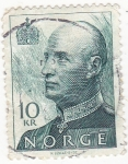 Sellos de Europa - Noruega -  rey Olaf V