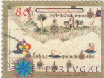 Sellos de Europa - Portugal -  carta de Atlas de Joan Freire
