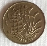 monedas de Asia - Singapur -  1967 (Anverso)
