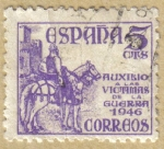 Stamps Spain -  EL CID - Pro victimas de la guerra