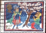 Stamps : Europe : United_Kingdom :  Intercambio 0,30 usd 12 p. 1986