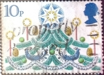 Stamps United Kingdom -  Intercambio 0,25 usd 10 p. 1980