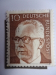 Sellos de Europa - Alemania -  dr. Gustav Heinemann (1899-1976)