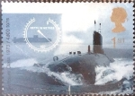 Stamps United Kingdom -  Intercambio js 0,80 usd 27 p. 2001