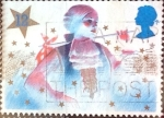 Stamps United Kingdom -  Intercambio 0,30 usd 12 p. 1985