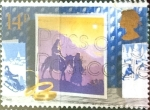 Stamps United Kingdom -  Intercambio 0,25 usd 14 p. 1988