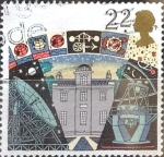 Stamps United Kingdom -  Intercambio 0,60 usd 22 p. 1990