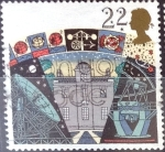 Stamps United Kingdom -  Intercambio 0,60 usd 22 p. 1990