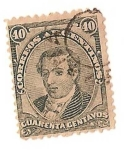 Stamps Argentina -  40c Moreno