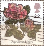 Stamps United Kingdom -  Intercambio 0,50 usd 22 p. 1991