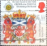 Stamps United Kingdom -  Intercambio 0,50 usd 18 p. 1987
