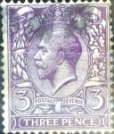 Stamps United Kingdom -  Intercambio 2,75 usd 3 p. 1924