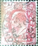 Stamps : Europe : United_Kingdom :  1 p. 1911