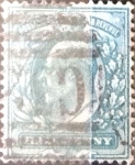 Stamps United Kingdom -  Intercambio 1,75 usd 1/2 p. 1902