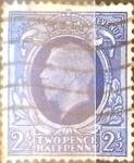 Stamps United Kingdom -  Intercambio 1,40 usd 2,5 p. 1935