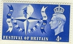Sellos de Europa - Reino Unido -  Festival de Britania