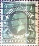 Sellos de Europa - Reino Unido -  Intercambio 0,60 usd 1/2 p. 1934