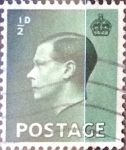 Stamps United Kingdom -  Intercambio 0,35 usd 1/2 p. 1936