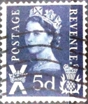 Stamps United Kingdom -  Intercambio 0,20 usd 5 p. 1968
