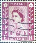 Stamps : Europe : United_Kingdom :  Intercambio cr5f 0,20 usd 6 p. 1958