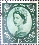 Stamps United Kingdom -  Intercambio 3,75 usd 1 sh. 3 p. 1953