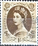 Stamps : Europe : United_Kingdom :  Intercambio 0,55 usd 1 sh. 1953