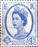 Stamps United Kingdom -  Intercambio 1,40 usd 4 p. 1953
