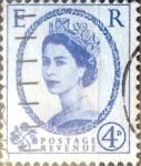 Sellos de Europa - Reino Unido -  Intercambio 1,40 usd 4 p. 1953