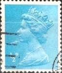 Stamps United Kingdom -  Intercambio 0,20 usd 1/2 p. 1971