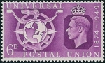 Stamps : Europe : United_Kingdom :  75º aniversario de la Unión Postal Universal