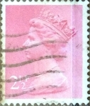 Stamps United Kingdom -  Intercambio 0,60 usd 2,5 p. 1975