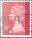 Stamps United Kingdom -  Intercambio 0,20 usd 8 p. 1973