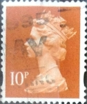 Stamps : Europe : United_Kingdom :  Intercambio 0,35 usd 10 p. 1993