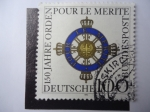 Stamps Germany -  150 Jahre Orden Pour Le Merite.