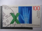 Stamps Germany -  100 Jahre Entdeckung De Röntgenstrahlen