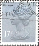 Stamps United Kingdom -  Intercambio 0,70 usd 17 p. 1980