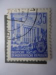 Stamps Germany -  Palacio de Deporte - Berlín