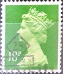 Stamps United Kingdom -  Intercambio 1,60 usd 18 p. 1992