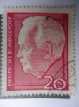 Stamps Germany -  Heinrich Lubke (S/881 - M/1429)