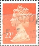 Stamps United Kingdom -  Intercambio 0,90 usd 22 p. 1990