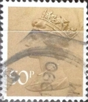 Stamps United Kingdom -  Intercambio 0,35 usd 50 p. 1977
