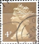 Stamps United Kingdom -  Intercambio 0,20 usd 4 p. 1971