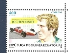 Stamps Equatorial Guinea -  Campeones Automovilisticos - Formula 1 - Jochen Rindt