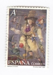 Stamps Spain -  Obras de Manolo Élices. El circo